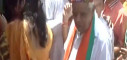 Watch: Madhya Pradesh Home Minister Babulal Gaur Touches Woman Inappropriately MP Babulal Gaur Touches Woman Inappropriately- Mango News