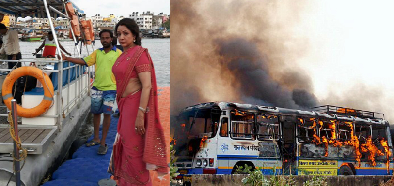 Mathura clashes: BJP MP Hema Malini under fire for posting film shoot images - Mango News BJP MP and actor Hema Malini