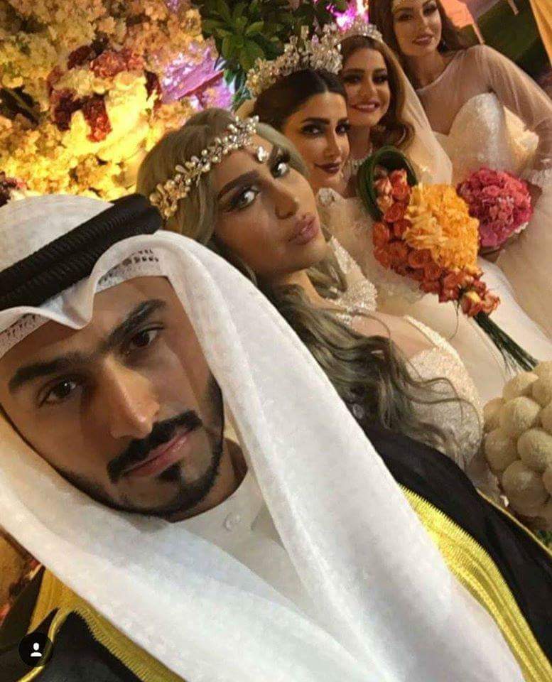 This guy from kuwait married 4 girls at a time after breaking up his ex - Mango News This guy from kuwait married 4 girls at a time after breaking up his ex-2
