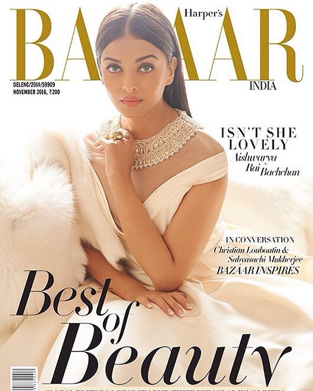 aishwarya harper bazaar cover