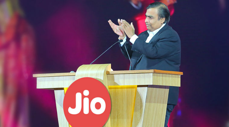 Mukesh Ambani launching the Happy New Year offer on Thursday.
