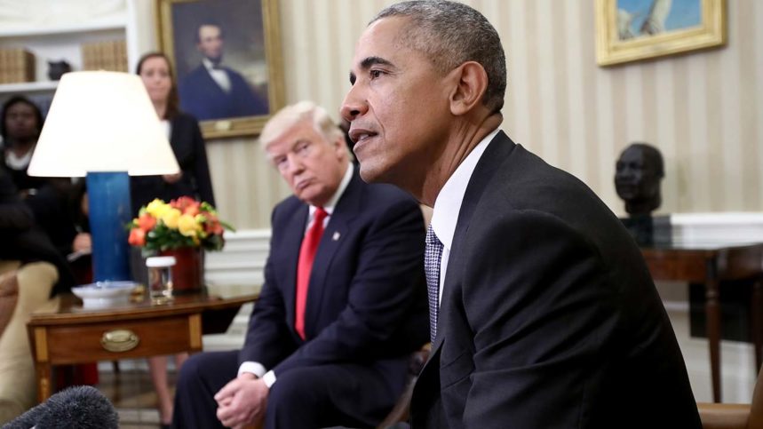 The President Obama took subtle digs at the President-elect Trump and their differences. 