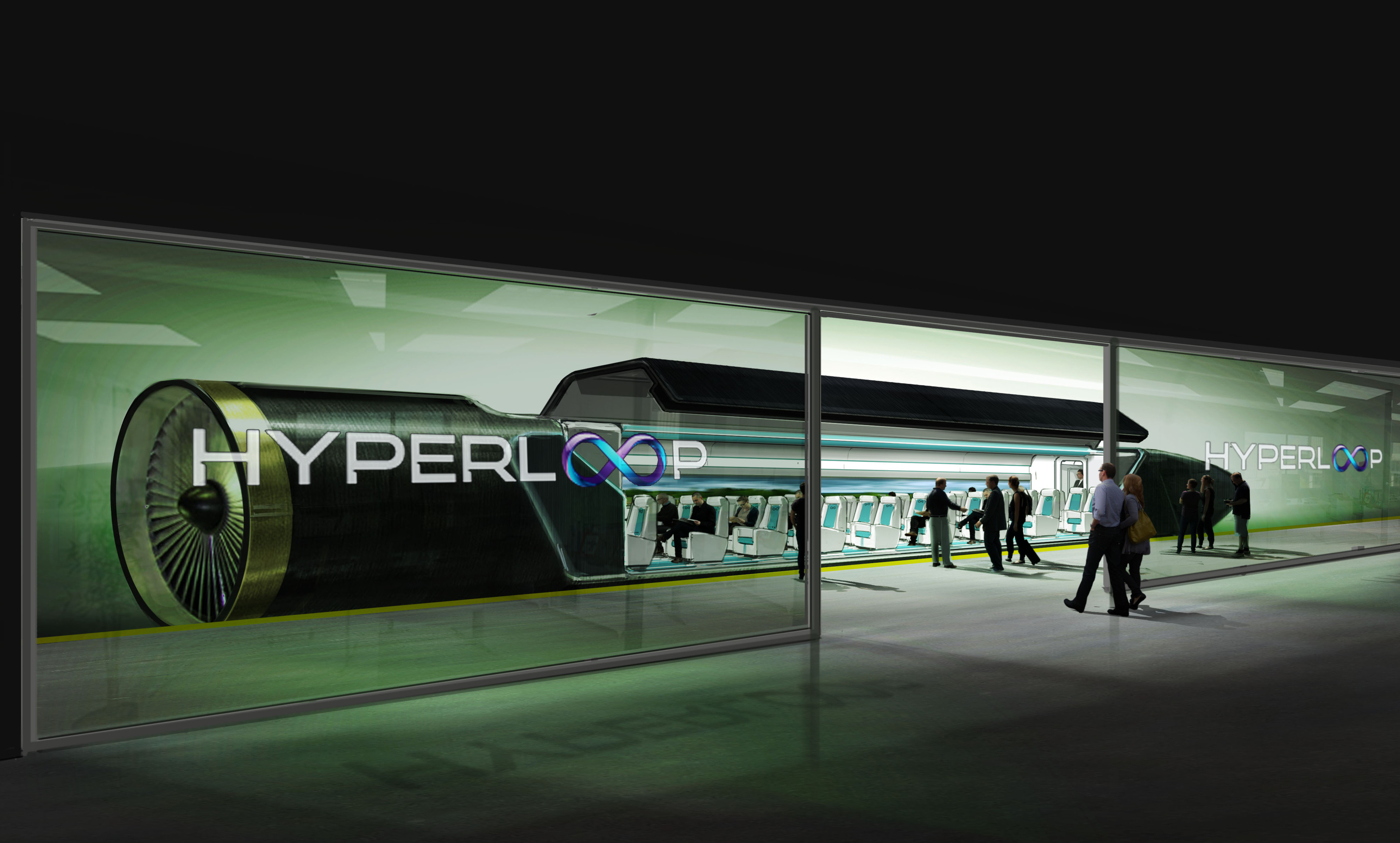 passengers on hyperloop one