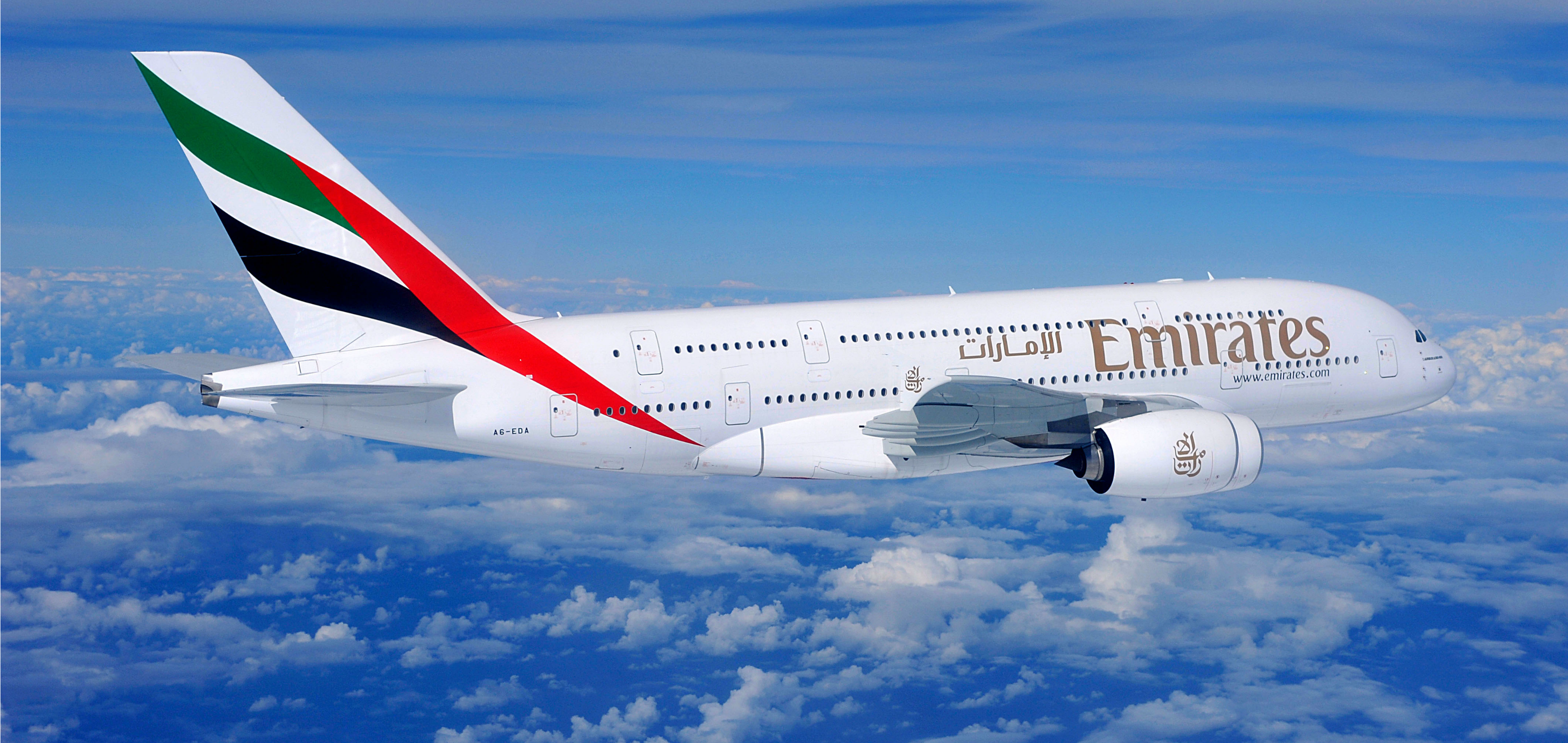 Emirates airbus a380 dublin