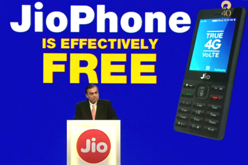 Reliance-Jiooo JioPhone,Jio,Jio 2017,Jio Available For Free,JioPhone 2017,Mukesh Ambani,launch of intelligent smartphone,JioPhone Made in India,Jio phone Cable TV ,tech news