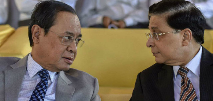 CJI Dipak Misra Recommends Justice Rajan Gagoi as Succesor CJI Dipak Misra Recommends Justice Rajan Gogoi as Succesor, Chief Justice Of India Dipak Misra Recommends Justice Gogoi, Dipak Misra Chief Justice Of India retires on Oct 2, CJI Dipak Misra officially recommends Justice Ranjan Gogoi, Rajan Gogoi next Chief Justice of India, Mango News, Ranjan Gogoi likely to be next CJI, Justice Ranjan Gogoi Latest News and Updates