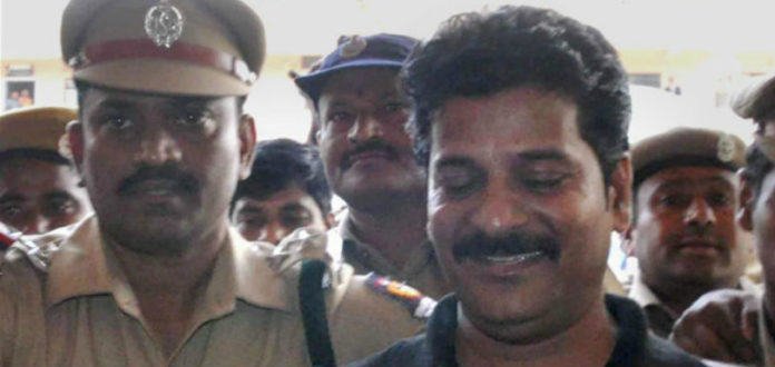 Telangana Elections – Congress Leader Revanth Reddy Arrested Telangana Elections – Congress Leader Revanth Reddy Arrested, Telangana Congress chief Revanth Reddy arrested, Congress rallies behind Revanth Reddy, KCR rally in Kodangal, Revanth Reddy Arrest Latest News, Kodangal Latest News and Updates, KCR Meet in Kondagal, Mango News, TPCC Working President Revanth Reddy Latest News, KCR Speech at Kodangal Public Meet