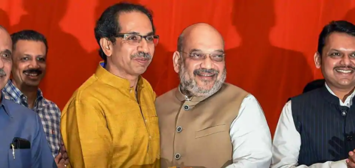 Lok Sabha Elections – BJP And Shiv Sena To Share Seats Lok Sabha Elections BJP And Shiv Sena To Share Seats, BJP Shiv Sena alliance, 2019 Lok Sabha polls, BJP and Shiv Sena seat deal, Lok Sabha Elections 2019, Siva Sena and BJP To Contest Polls Together, Mango News, Maharashtra Lok Sabha seats