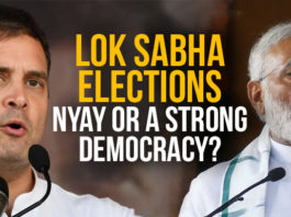 Lok Sabha Elections – Nyay Or A Strong Democracy?, Lok Sabha Election 2019 LIVE updates, Lok Sabha Election News, Congress Nyay scheme, BJP vote to strengthen democracy, vote to strengthen democracy, #VotingRound2, Elections 2019, Lok Sabha election Phase 2 voting, Mango News