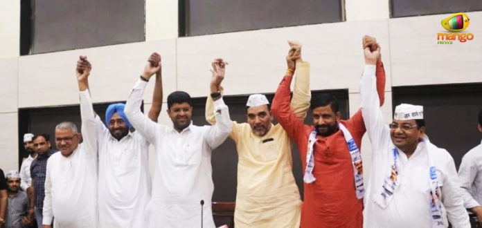 Lok Sabha Elections – AAP To Contest Lok Sabha Seats In Haryana, Aap JJP Alliance, AAP against Congress and BJP, Lok Sabha elections 2019, Lok Sabha elections, general elections 2019, AAP in Haryana, AP and Jannayak Janata Party latest news, Mango News