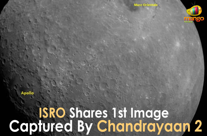 ISRO Shares 1st Image Captured By Chandrayaan 2 1st Image Captured By Chandrayaan 2, Chandrayaan 2, Chandrayaan 2 enters lunar orbit, chandrayaan 2 satellite latest news, Chandrayaan 2 successfully enters lunar, First Moon Image Captured by Chandrayaan 2, Indian Space Research Organisation, ISRO, ISRO About Chandrayaan 2 Satellite, ISRO Shares 1st Image Captured, ISRO Shares 1st Image Captured By Chandrayaan 2, Mango News, Moon Image Captured by Chandrayaan 2