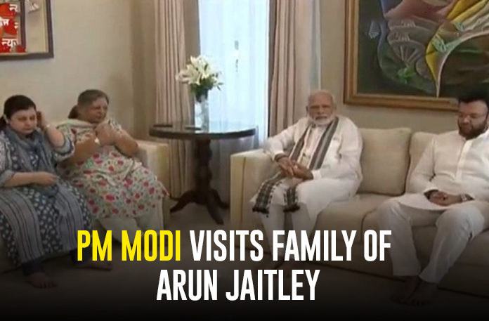 BJP Latest Updates, Latest National Political News Today, Latest News on PM Narendra Modi, Mango News, Modi Visits Family of Arun Jaitley, national political news, National Political News 2019, National Political News Today, PM Modi Visits Family of Arun Jaitley, PM Modi Visits Family of Late Arun Jaitley, PM Narendra Modi Latest News, Pm Narendra Modi Latest News and Updates, Prime Minister Narendra Modi