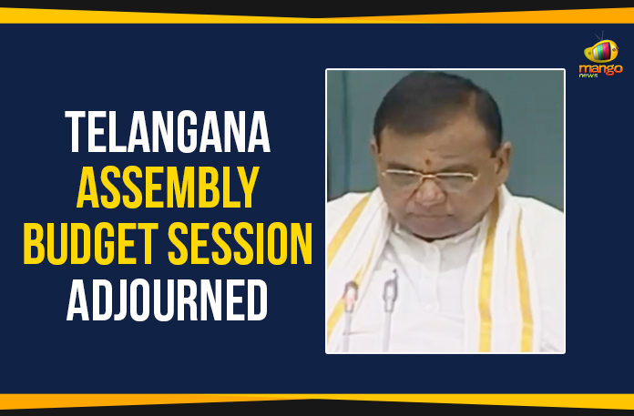 Telangana Assembly Budget Session Adjourned Political Updates 2019, Telangana, Telangana Assembly Budget Session, Telangana Assembly Budget Session 2019, Telangana Assembly Budget Session 2019-20, Telangana Assembly Budget Session Adjourned, Telangana Breaking News, Telangana Budget Assembly Sessions Adjourns To 14th September, Telangana Budget Assembly Sessions Adjourns To September 14th, Telangana Political Live Updates, Telangana Political Updates, Telangana Political Updates 2019
