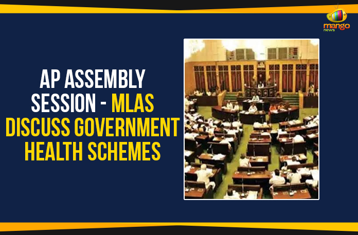 AP-Assembly-Session-–-MLAs-Discuss-Government-Health-Schemes 2019 AP Assembly Session, AP Assembly 2019, AP Assembly session, AP Assembly Session 2019, AP Government Health Schemes, Ap Political Live Updates 2019, AP Political News, AP Political Updates, AP Political Updates 2019, Mango News, MLAs Discuss Government Health Schemes