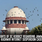 Central Government of India, Highlights Of SC Verdict, Jammu And Kashmir Case, Jammu And Kashmir Internet Suspension Case, Latest Political Breaking News, Mango News, National News Headlines Today, national news updates 2020, national political news 2020