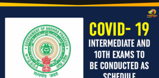 COVID- 19 – AP Intermediate And 10th Exams To Be Conducted As Schedule ndhra pradesh, Andhra Pradesh Education Minister, AP Coronavirus, AP Inter and 10th Exams, AP SSC Intermediate Exams, Coronavirus, Coronavirus Effect, Coronavirus In India, coronavirus latest news, coronavirus news, Coronavirus Updates, COVID 19 AP, COVID19 Updates, India Coronavirus, Minister Adimulapu Suresh