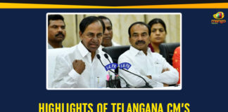 Highlights Of Telangana CM’s Emergency Meeting Regarding COVID-19 Highlights Of Telangana CM’s Emergency Meeting Regarding COVID-19