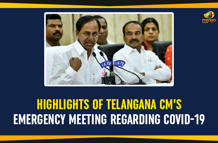 Manog-News-portal-english Highlights Of Telangana CM’s Emergency Meeting Regarding COVID-19