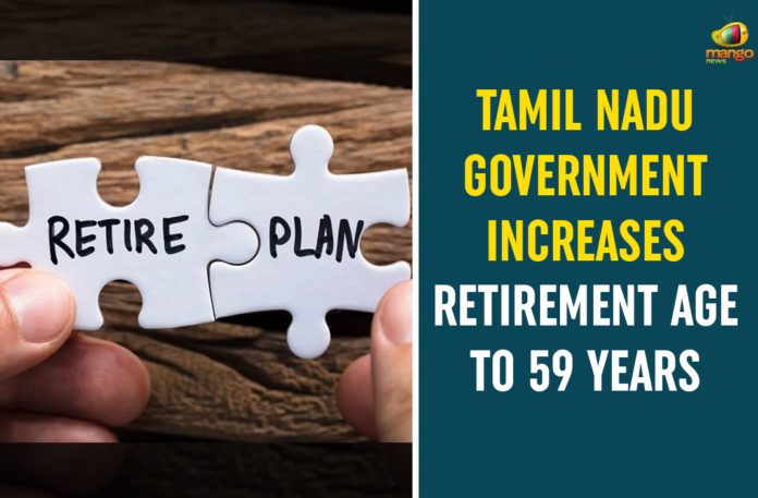 Latest News in Tamil Nadu Today, retirement age of government employees, Tamil nadu, Tamil Nadu government, Tamil Nadu Government Increases Retirement, Tamil Nadu Government Increases Retirement Age To 59 Years, Tamil Nadu Increases Retirement Age, tamil nadu latest news, Tamil Nadu News Updates