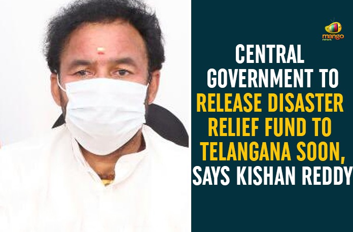 IMG-20201027-WA0004 Central Government To Release Disaster Relief Fund To Telangana, Central Government To Release Disaster Relief Fund To Telangana Soon, Disaster Relief Fund, Disaster Relief Fund To Telangana, kishan reddy, Telangana, Telangana Disaster Relief Fund, Union Minister Kishan Reddy