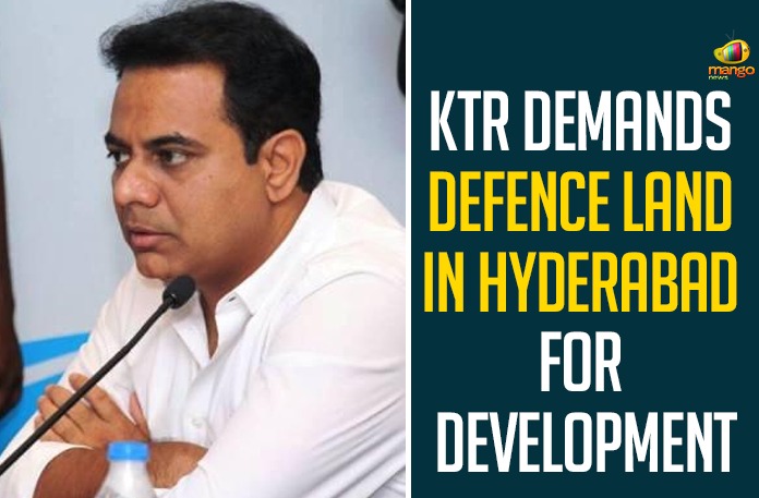 IMG-20210109-WA0013 Defence Land In Hyderabad For Development, KTR, KTR appeals to Kishan Reddy for defence lands, KTR asks for Defence land in Hyderabad, KTR Demands Defence Land, KTR Demands Defence Land In Hyderabad For Development, KTR seeks defence lands for development works, Mango News