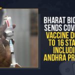 Bharat Biotech Sends COVID-19 Vaccine Doses To 16 States Including Andhra Pradesh andhra pradesh, Bharat Biotech, Bharat Biotech COVAXIN, Bharat Biotech Sends COVID-19 Vaccine Doses To 16 States, Bharat Biotech Sends COVID-19 Vaccine Doses To 16 States Including Andhra Pradesh, coronavirus vaccine distribution, covid 19 vaccine, Covid Vaccination, Covid vaccination in India, Covid-19 Vaccine Distribution News, Covid-19 Vaccine Distribution updates, Distribution For Covid-19 Vaccine, Government Of India, Hyderabad Based Bharat Biotech, Hyderabad-based vaccine maker, India Covid Vaccination, Mango News, Vaccine Distribution