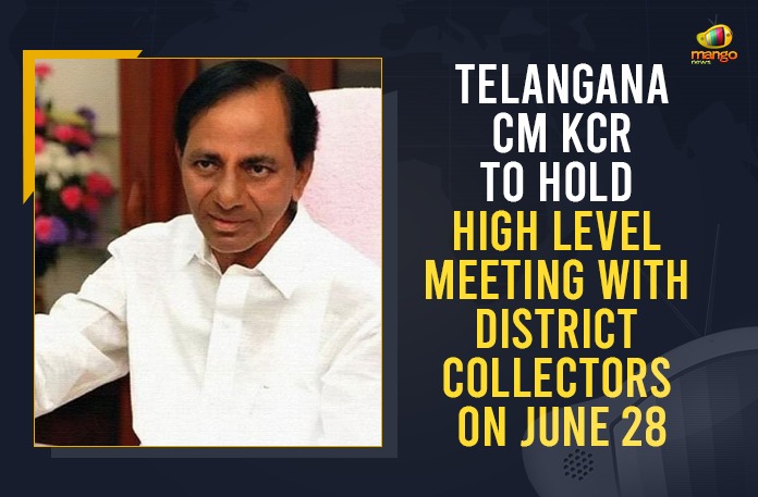 Telangana CM KCR To Hold High Level Meeting With District Collectors On June 28 Additional Collectors, Additional Collectors on June 28th, CM KCR Conference with District Collectors, CM KCR held a Meeting with District Collectors, CM KCR meeting with Collectors, CM KCR Meeting with District Collectors, CM KCR Meeting with Districts Collectors, CM KCR Meeting with Districts Collectors in Pragathi Bhavan, CM KCR to Held Meeting with Collectors, Collectors Conference, KCR puts errant officials on notice, KCR to Held Meeting with Collectors, Telangana CM KCR
