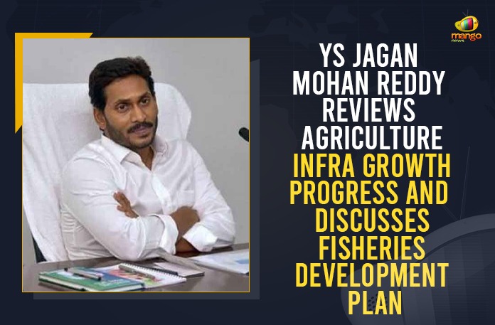YS Jagan Mohan Reddy Reviews Agriculture Infra Growth Progress And Discusses Fisheries Development Plan Agriculture Infra Growth In AP, AP Agriculture Infra Growth, AP Fisheries Development, AP Fisheries Development Plan, CM for augmentation of fisheries infra, CM YS Jagan Mohan Reddy stresses on agriculture infra, Fisheries Development Plan, Fisheries Development Plan In AP, Jagan Reddy reviews Agri Infra Fund Projects in Andhra, Mango News, YS Jagan Mohan Reddy Reviews Agriculture Infra Growth Progress, YS Jagan Mohan Reddy Reviews Agriculture Infra Growth Progress And Discusses Fisheries Development Plan, YS Jagan On Fisheries Development Plan