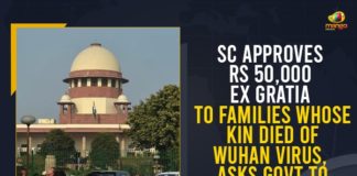 SC Approves Rs 50,000 Ex Gratia To Families Whose Kin Died Of Wuhan Virus, Asks Govt To Disburse Money 50000 ex gratia for COVID deaths, 50000 Ex Gratia To Families Whose Kin Died Of Wuhan Virus, 50000 Ex-gratia for Next Kin of those who Died of Covid-19, 50000 ex-gratia to kin of those who died due to Covid, Centre recommends Rs 50000 ex-gratia to kin, Covid deaths, ex gratia for COVID deaths, ex gratia for COVID deaths in India, Mango News, Rs 50000 per Covid death, SC Approves Rs 50000 Ex Gratia To Families Whose Kin Died Of Wuhan Virus