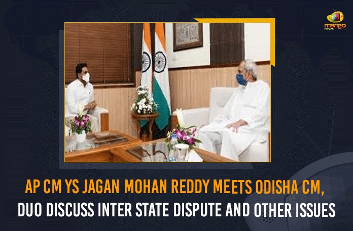 AP CM YS Jagan Mohan Reddy Meets Odisha CM, Duo Discuss Inter State Dispute And Other Issues