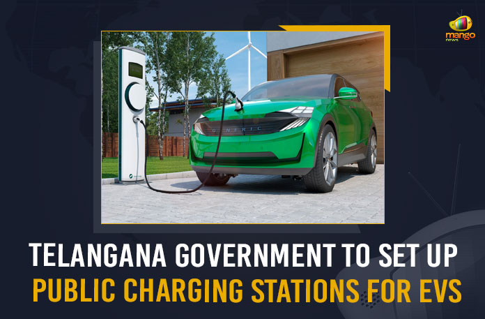 Telangana-Government-To-Set-Up-Public-Charging-Stations-For-EVs Telangana Government To Set Up Public Charging Stations For EVs,Telangana Government,Mango News,Telangana state government is speeding up the process of setting up public charging stations,Electric vehicle charging in Telangana,Telangana Government To setup EV Station,Telangana Ev Charging Station,TS EV Charging Station,public charging stations,TS public EV charging stations,EV charging stations in Hyderabad,Telangana State Renewable Energy Development Corporation,TSREDCO,TSREDCO’s Managing Director, N.Janaiah,Telangana State Renewable Energy Development Corporation N.Janaiah,Telangana Government,EV Charging Station in Hyderabad