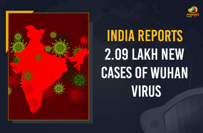 India-Reports-2 India Reports 2.09 Lakh New Cases Of Wuhan Virus, 2.09 Lakh New Cases Of Wuhan Virus In India, 2.09 Lakh New Cases Of Wuhan Virus, 2.09 Lakh New Cases, 2.09L New Wuhan Virus Cases In India, COVID-19, COVID-19 Live Updates, Covid-19 New Updates, Mango News, 2.09 Lakh New Cases, 2.09 Lakh New COVID-19 Cases In India, Omicron Cases, Omicron, Update on Omicron, Omicron covid variant, Omicron variant, coronavirus, coronavirus News, coronavirus Live Updates, New COVID-19 Cases In India, New COVID-19 Cases, COVID-19 Cases, 2.09L New COVID-19 Cases,