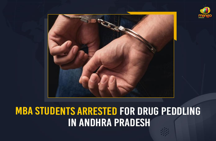 MBA-Students-Arrested-For-Drug-Peddling-In-Andhra-Pradesh MBA Students Arrested For Drug Peddling In Andhra Pradesh, MBA Students Arrested For Drug Peddling In AP, Drug Peddling In AP, 2 MBA Students Arrested For Drug Peddling In AP, 2 MBA students from West Godavari held for Drug Peddling In AP, Special Enforcement Bureau has arrested 2 MBA Students, ganja peddlers In AP, Mango News, Crime, Crime Latest News, Crime Latest Updates, Drug Peddling In Andhra Pradesh, allegedly peddling drugs within West Godavari district, Drug Peddling,