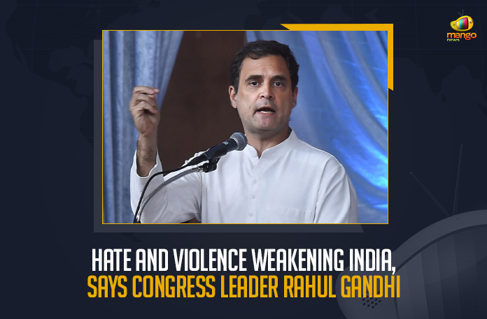 Hate-And-Violence-Weakening-India,-Says-Congress-Leader-Rahul-Gandhi Hate And Violence Weakening India Says Congress Leader Rahul Gandhi, Hate And Violence Weakening India, Congress Leader Rahul Gandhi Says Hate And Violence Weakening India, Hate And Violence, Ram Navami processions, Sri Ram Navami processions, former President of the Indian National Congress, Congress leader Rahul Gandhi, Indian National Congress president, Indian National Congress president Rahul Gandhi, Rahul Gandhi, INC leader Rahul Gandhi, Ram Navami processions Latest News, Ram Navami processions Latest Updates, Ram Navami processions Live Updates, Mango News,
