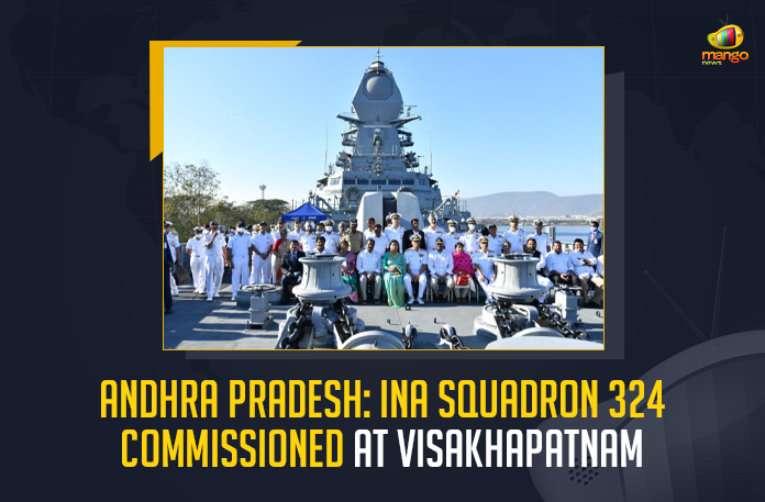 Andhra-Pradesh--INA-Squadron-324-Commissioned-At-Visakhapatnam Andhra Pradesh INA Squadron 324 Commissioned At Visakhapatnam, Indian Naval Air Squadron 324 was commissioned into the Indian Navy in the presence of Flag Officer Commanding-in-Chief, Eastern Naval Command, INA Squadron 324 Commissioned At Visakhapatnam, Indian Naval Air Squadron 324 Commissioned At Visakhapatnam, Flag Officer Commanding-in-Chief, Indian Naval Air Squadron News, Indian Naval Air Squadron Latest News, Indian Naval Air Squadron Latest Updates, Indian Naval Air Squadron Live Updates, Visakhapatnam, Visakhapatnam INS Dega, first naval squadron on the Eastern Seaboard, Mango News,