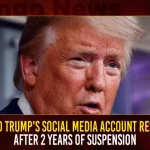 Donald Trump’s Social Media Account Restored After 2 Years Of Suspension Donald Trump's Social Media Account Restored After 2 Years Of Suspension,Trump's Social Media Account Restored,Donald Trump's Social Media,Donald Trump Account,Mango News,Donald Trump Deposition,Donald Trump Trans,Ivanka Trump Net Worth,Donald Trump Wife,Donald Trump Website,Donald Trump Twitter,Donald Trump South Carolina,Donald Trump Social Media,Donald Trump Shot,Donald Trump News,Donald Trump Net Worth,Donald Trump Jr,Donald Trump Height,Donald Trump Golf,Donald Trump Education,Donald Trump Age,Donald Trump 2024,Donald J Trump