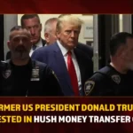 Former US President Donald Trump Arrested In Hush Money Transfer Case Former US President Donald Trump Arrested In Hush Money Transfer Case,Former US President Donald Trump,US President Donald Trump Arrested,Donald Trump Arrested In Hush Money Transfer Case,Hush Money Transfer Case,Mango News,Donald Trump Arrest Highlights,Donald Trump Arrested In Hush Money Case,Donald Trump Defiant In New York Court,Donald Trump placed under arrest,Trump Pleads Not Guilty On 34 Counts,Donald Trump Latest News,Donald Trump Latest Updates,Donald Trump Live News Today