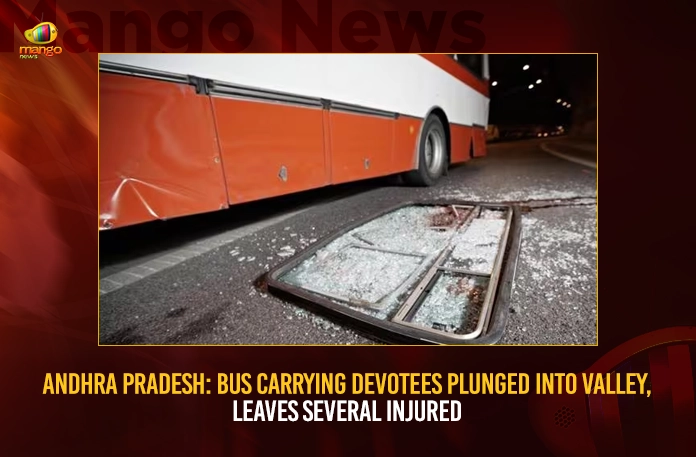Andhra Pradesh Bus Carrying Devotees Plunged Into Valley, Leaves Several Injured Andhra Pradesh Bus Carrying Devotees Plunged Into Valley Leaves Several Injured,Bus Carrying Devotees Plunged Into Valley,Andhra Pradesh Bus Plunged Into Valley,Bus Plunged Into Valley Leaves Several Injured,Mango News,Tirupati bound bus carrying 45 devotees,Devotees Plunged Into Valley,Latest News on Andhra Bus Accident,Tirupati Bus Accident,Tirupati Bus Accident Latest News,Tirupati Bus Accident Latest Updates,Tirupati Bus Accident Live News,Andhra Pradesh Latest News,Andhra Pradesh News,Andhra Pradesh News and Live Updates