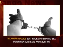Telangana Police Bust Racket Operating Sex Determination Tests And Abortion,Telangana Police Bust Racket,Operating Sex Determination Tests,Sex Determination Tests And Abortion,Mango News,Doctors Among 18 Held As Police Bust,18 held for illegal sex determination tests,Police Bust Sex Determination Racket,Telangana Police Latest News,Telangana Police Latest Updates,Telangana Police Live News,Sex Determination Racket Latest News,Telangana Abortion Racket,Telangana Abortion Racket Latest News