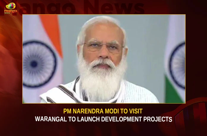 PM-Narendra-Modi-To-Visit-Warangal-To-Launch-Development-Projects PM Narendra Modi To Visit Warangal To Launch Development Projects,PM Narendra Modi To Visit Warangal,Modi To Visit Warangal,Modi To Launch Development Projects,Development Projects,Mango News,PM Narendra Modi Development Projects,PM Modi Warangal Visit,PM Modi Warangal News,PM Narendra Modi Latest News,PM Modi to visit Telangana,PM Modi to launch projects,PM Modi To Launch Multiple Development Programs,PM Narendra Modi Latest Updates,PM Narendra Modi Live News