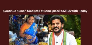 Kumari food stall, CM Revanth Reddy, CM, Telangana, Kumari, Food Stall, CM Orders Restoration of Kumari Food Stall, food vendor, CMO signals, Telangana CM Revanth, Andhra Pradesh News Updates, AP Political News, AP Latest news and Updates, AP Politics, AP Elections, Mango News