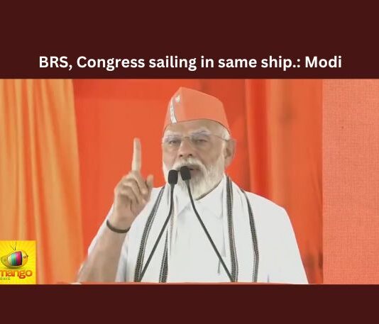 Narendra Modi, Telangana, Telugu State, Adilabad, BJP, BRS, Congress,hyderabad,Kaleshwaram project,Jhoot-Looth,Kishan Reddy,Revanth Reddy News And Live Updates, Telangna Congress Party, Telangna BJP Party,Mango News