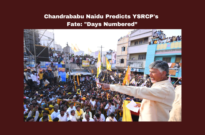 Chandrababu Naidu Predicts YSRCP's Fate: Chandrababu Naidu Predicts YSRCP's Fate:
