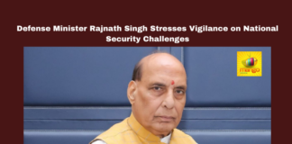 Defense Minister Rajnath Singh Stresses Vigilance on National Security Challenges, Rajnath Singh, Indian Army, national security, internal security challenges, border surveillance, defense minister speech, Madhya Pradesh, Mav Cantonment, India defense strategy, military dedication, India, National News, Internationational News, Live Updates, Breaking News, Headlines, Live News, Political News, Mango News