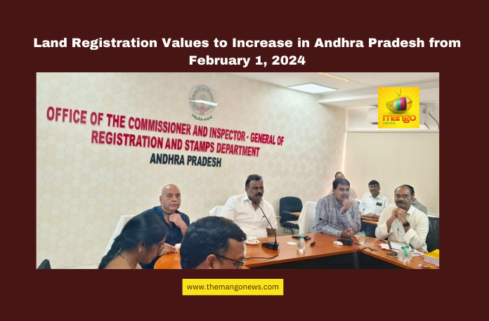 Land Registration Values to Increase in Andhra Pradesh from February 1, 2024 Land Registration Values to Increase in Andhra Pradesh from February 1-2024, Andhra Pradesh land registration, land values hike, Agani Satyaprasad, revenue generation, registration values 2024, Andhra Pradesh government, real estate updates, Amaravati news, Tadepalli registration review, growth corridors, Andhra Pradesh, AP Live Updates, Live Updates, Breaking News, Headlines, Live News, Mango News