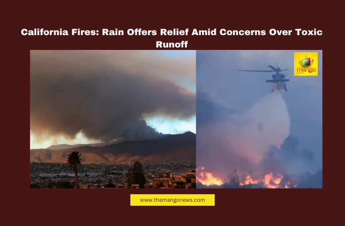 California Fires: Rain Offers Relief Amid Concerns Over Toxic Runoff California fires, Los Angeles fires, Southern California rain, toxic ash runoff, environmental impact, fire relief, rain in California, Palisades fire, Eaton fire, wildfire aftermath