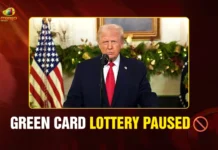 Green Card Lottery Paused🚫