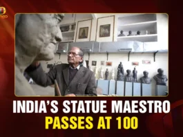 India’s Statue Maestro Passes at 100