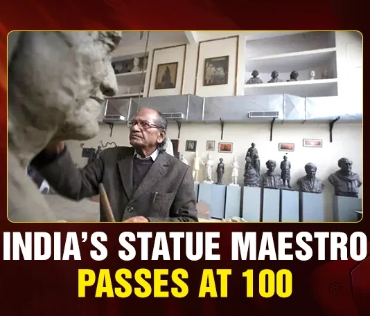 India’s Statue Maestro Passes at 100