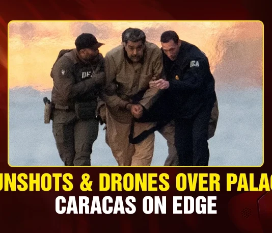 Gunshots & Drones Over Palace